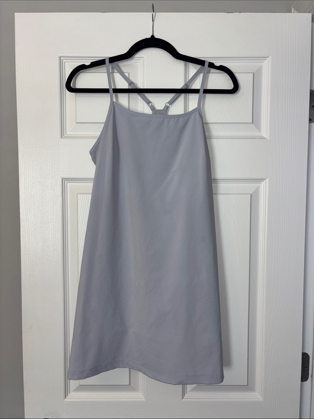 Light Gray/Blue Women's Dress with built in shorts